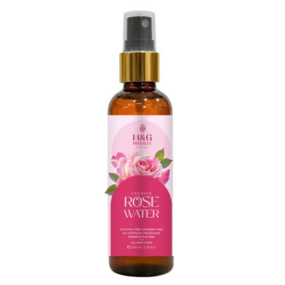Premium Rose Water Toner – 100ml | M&G Pinnacle