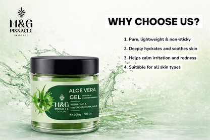 Aloe Soothing Gel - 200gm | M&G Pinnacle