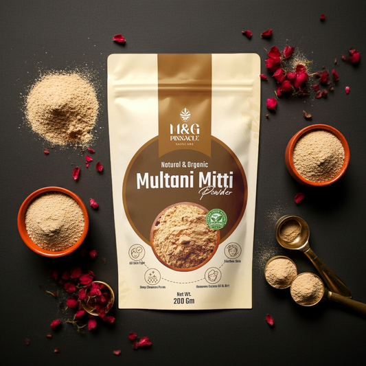 Multani Mitti Powder (200gm: Pack of 2) | Face & Hair Packs