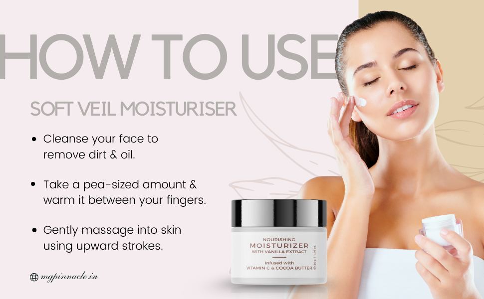 M&G Pinnacle Soft Veil – Cocoa Butter & Vitamin-Enriched Moisturiser